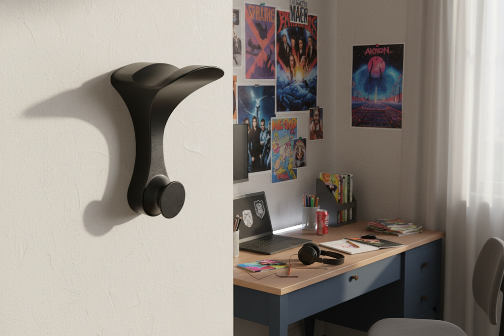 Wall Mounted Headphone Holder