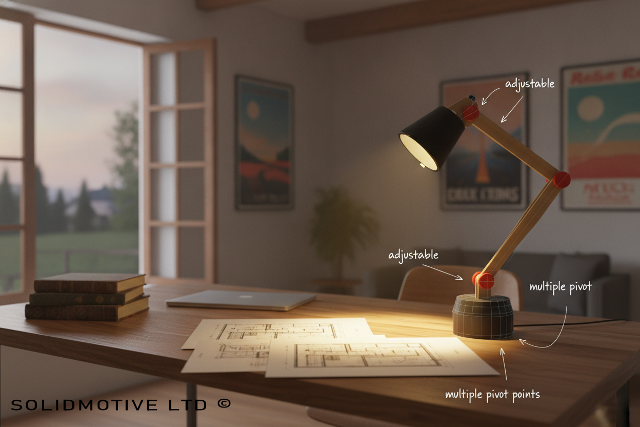 Minimalist Designer Desk Lamp