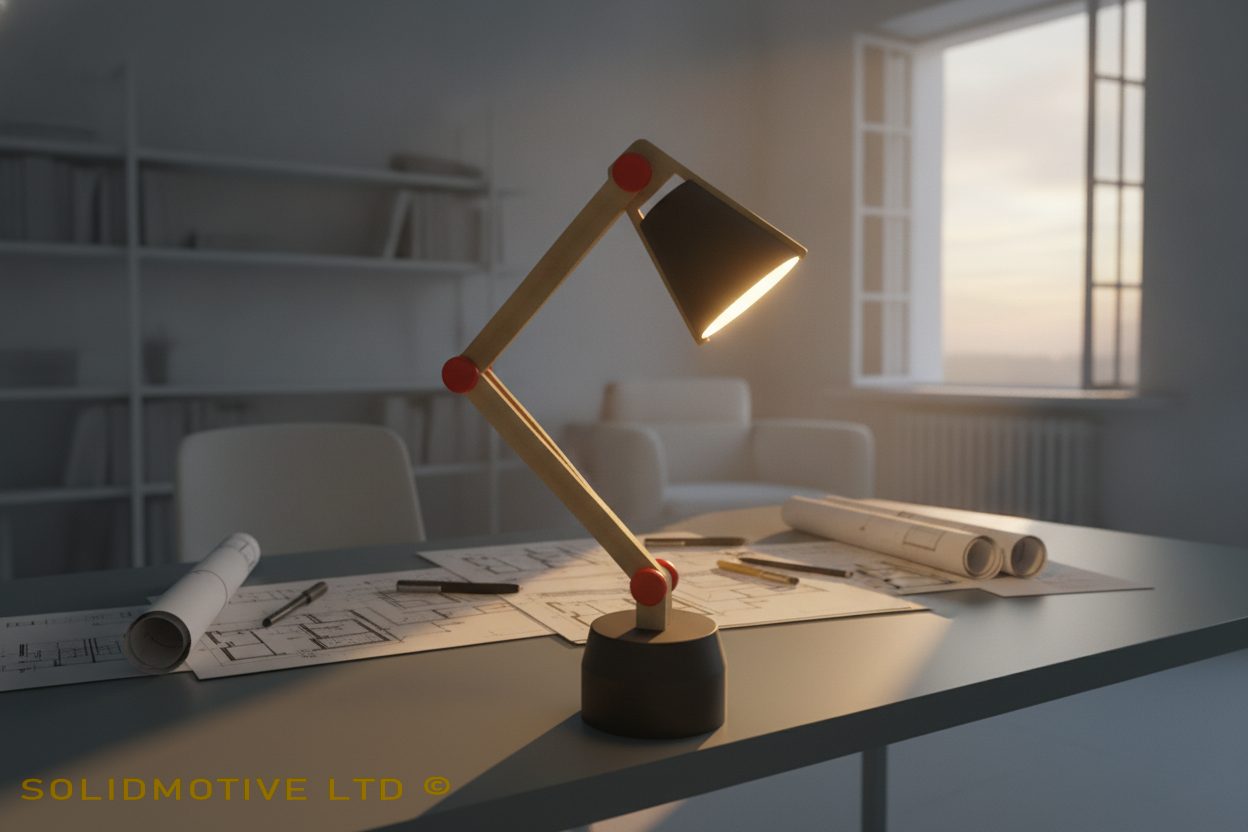 Minimalist Designer Desk Lamp