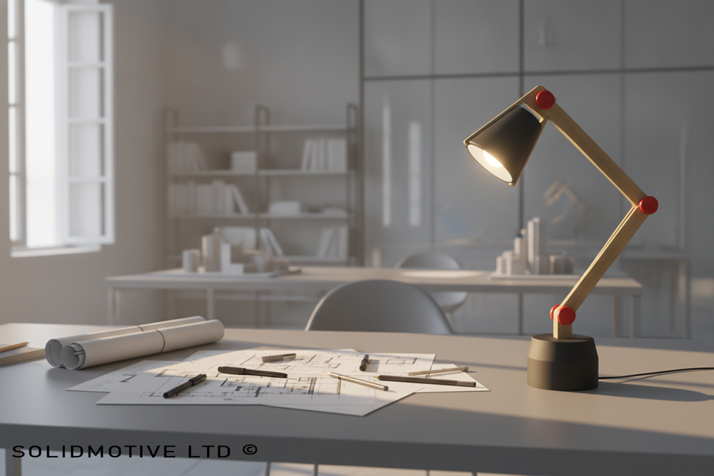 Minimalist Designer Desk Lamp