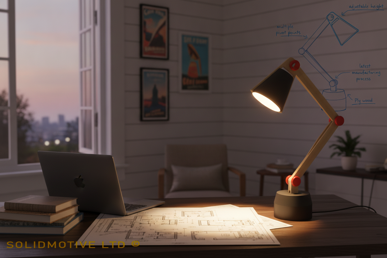 Minimalist Designer Desk Lamp