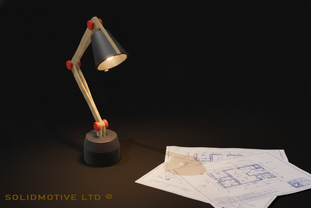 Minimalist Designer Desk Lamp