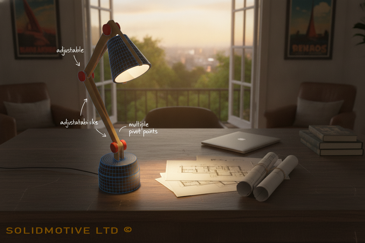Minimalist Designer Desk Lamp