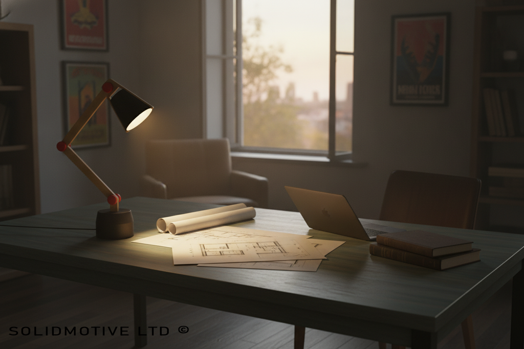 Minimalist Designer Desk Lamp